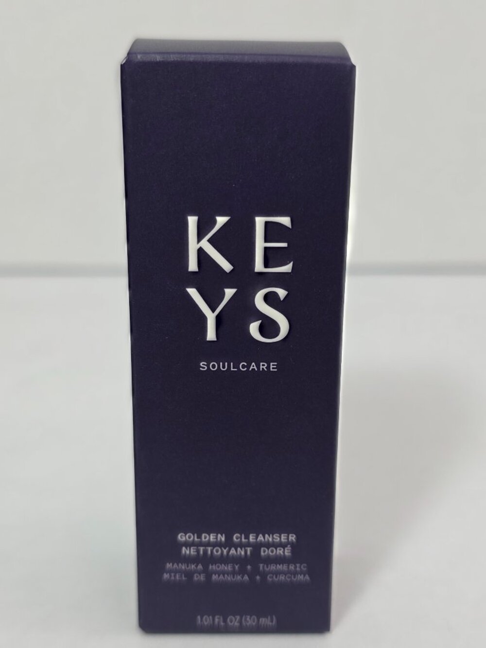 Keys Soulcare Golden Cleanser Manuka Honey Turmeric Remove Makeup 1.01 oz